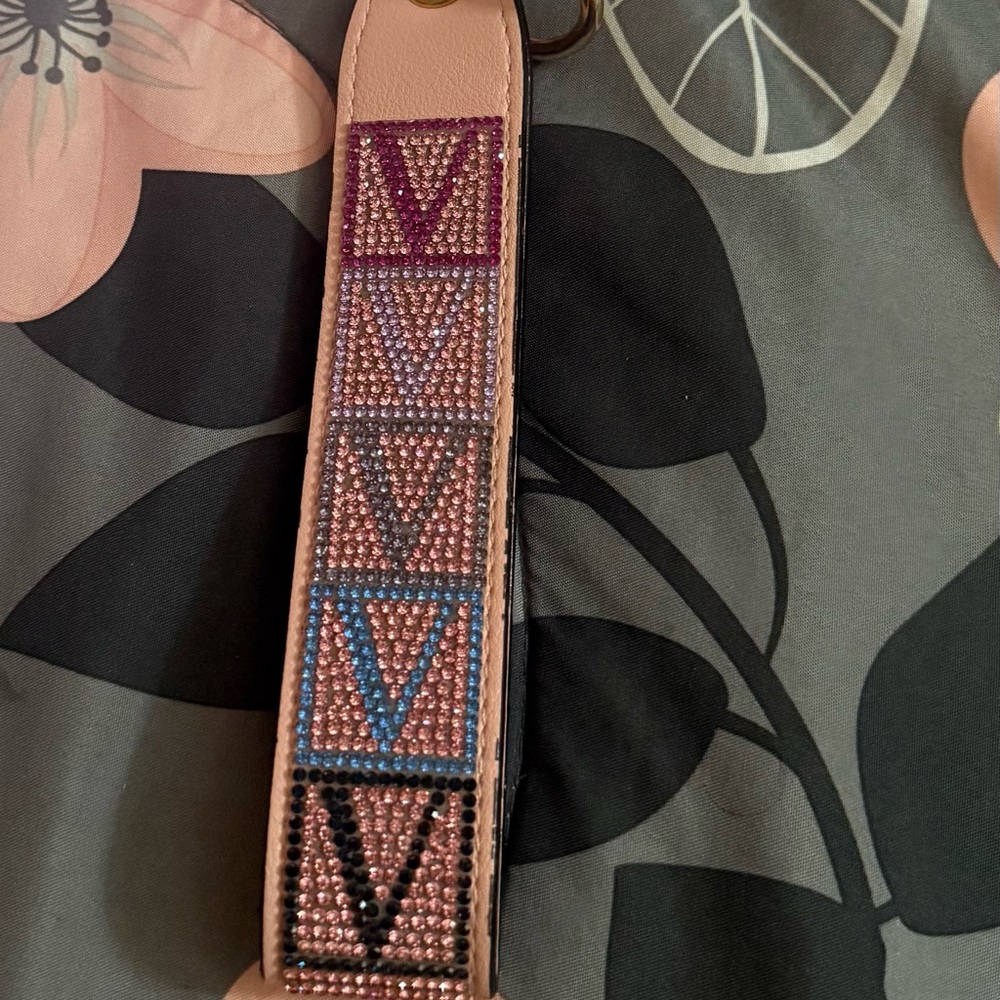Victoria secret keychain wristlet